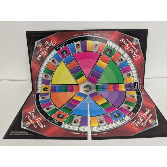 Hasbro 2008 Trivial Pursuit 25th Anniversary Game Board Replacement - Picture 2 of 4
